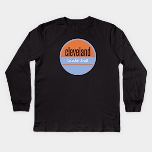 cleveland cavaliers basketball Kids Long Sleeve T-Shirt